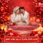Red Valentines Spa Promotion A4 - Made with PosterMyWall